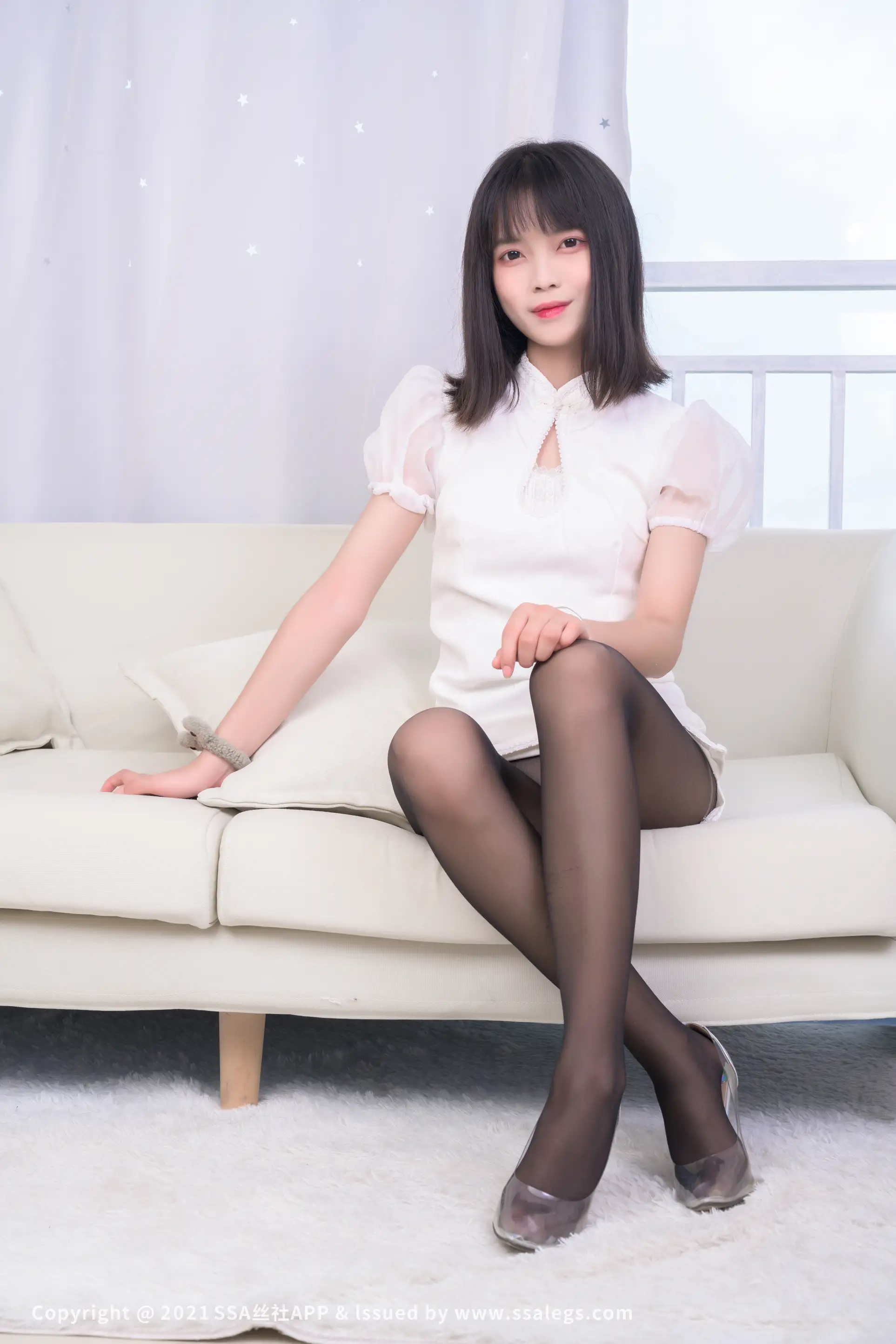 [Mzsock] NO.664 Leg model Dandan’s black stockings and beautiful feet (Part 1) silk club#[118P]-45